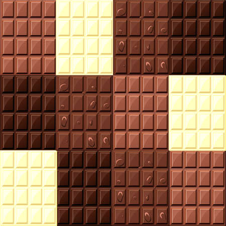 Chocolate illustrationのイラスト素材