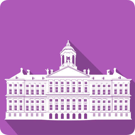 palace, vector illustrationのイラスト素材