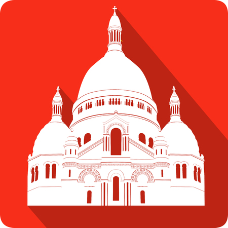Cathedral, vector illustrationのイラスト素材