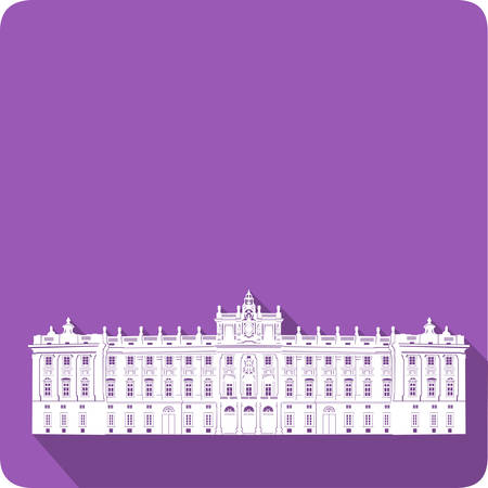 palace, vector illustrationのイラスト素材