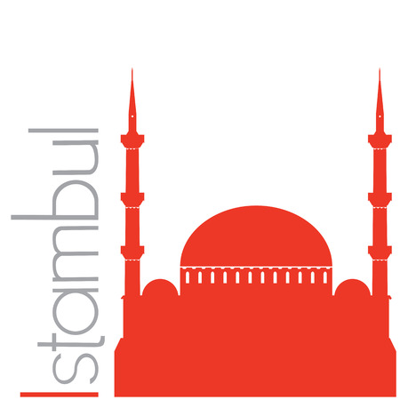 Istambul, vector illustrationのイラスト素材