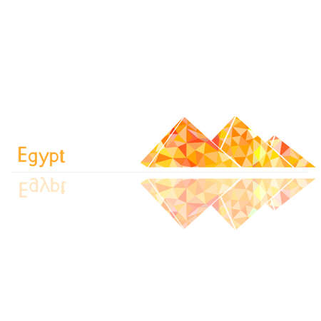 symbol of Egypt, vector illustrationのイラスト素材