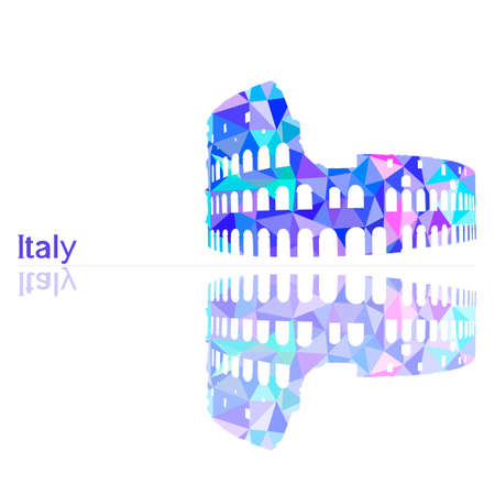 symbol of Italy, vector illustrationのイラスト素材