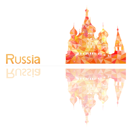 symbol of Russia, vector illustrationのイラスト素材