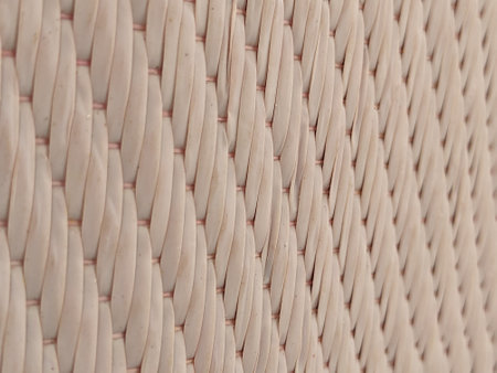 Wicker basket texture, close-up of wicker basket background