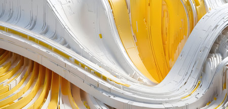 3D rendering of abstract technology concept background ready for banner ad or posterの素材