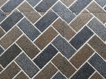 Grey and black floor tiles. Background and texture for graphic design.