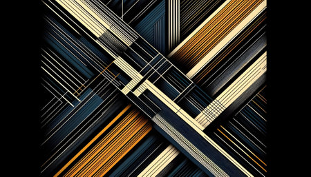 Abstract background with diagonal stripes. 3D rendering. Computer digital drawing.の素材
