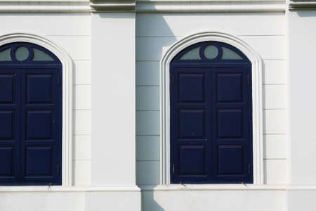 Blue window