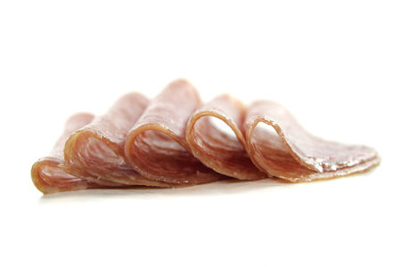 Pork salamiの写真素材