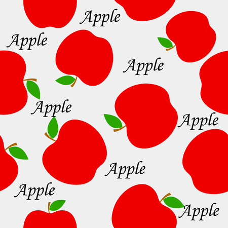 Apple Background Patternのイラスト素材