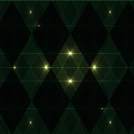 Green wink vintage pattern background, stock vectorのイラスト素材
