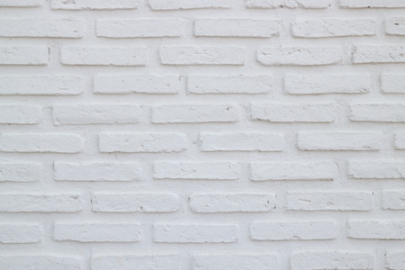 Outdoor white brick wall texture, stock photo