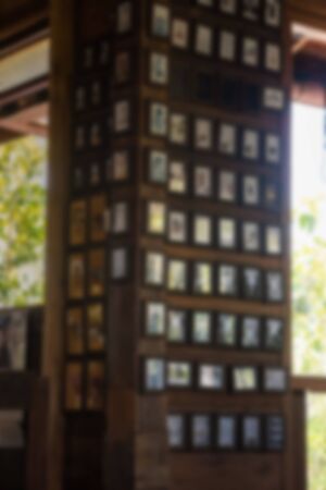 Wall Of Mini Frames, stock photo