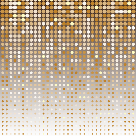 Gold dot halftone abstract , stockのイラスト素材