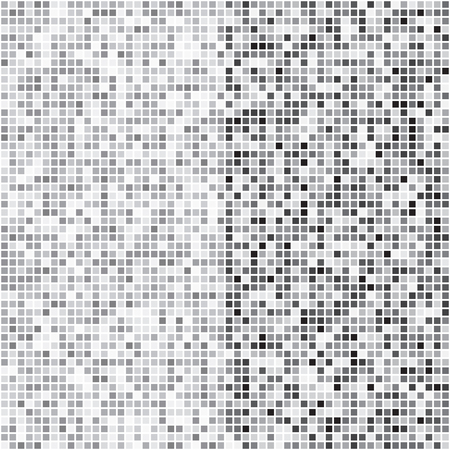 Silver mosaic halftone abstract background, stock vectorのイラスト素材