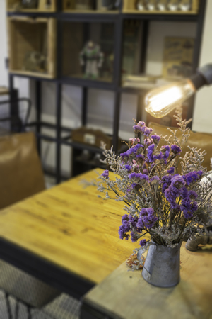 Minimal style of vintage living room, stock photoの写真素材