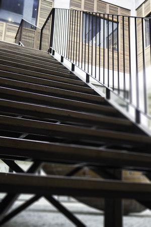 Industrial style of exterior building with day light stock photoの写真素材