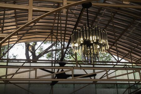 Hanging glow crystal of light, stock photoの写真素材