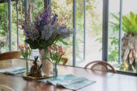 Living area and empty space, stock photoの写真素材