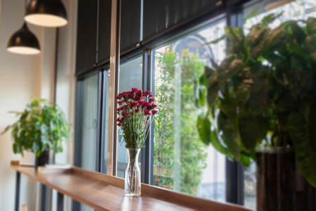 Living area and empty space, stock photo