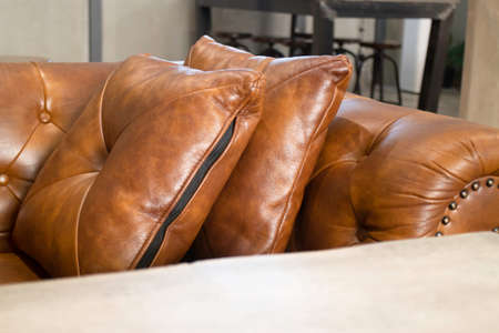 Comfortable co-working space interior loft style, stock photoの写真素材