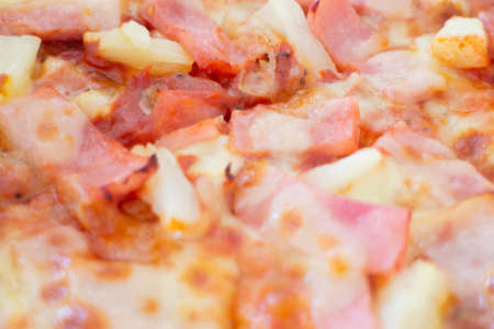 Pizza fast food in the office, stock photoの写真素材