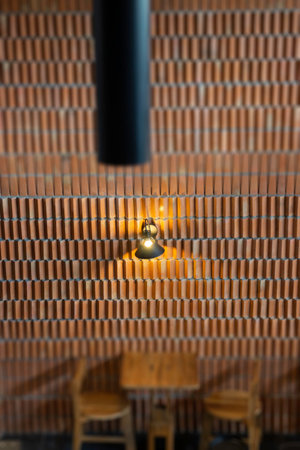 Modern interior of coffee shop, stock photoの写真素材