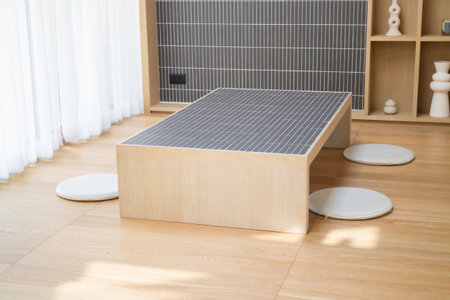 Bright living room  modern interior, stock photoの写真素材