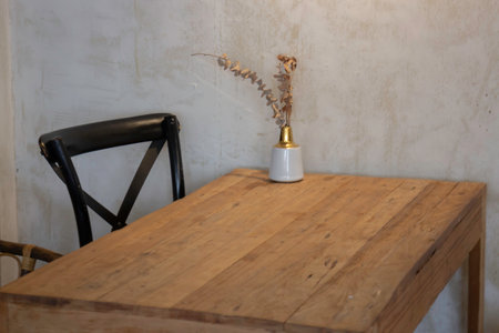 Interior architecture and design of cafe, stock photo