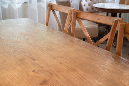 Interior architecture and design of cafe, stock photo