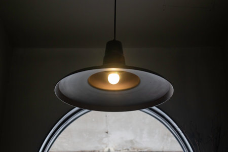 Interior architecture and design of cafe, stock photo