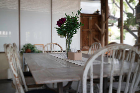 Home rustic decor cottage living, stock photo