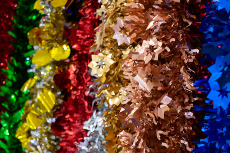 Christmas background and new year still life festive decoration, stock photoの写真素材