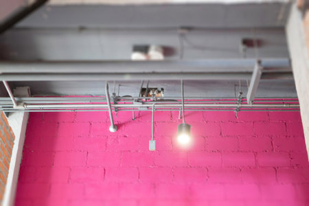 Manufacturing buildings into elegant place for shopping mallの写真素材
