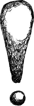 exclamation markのイラスト素材