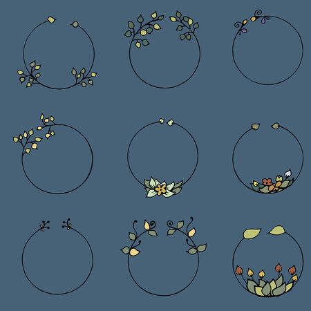 Set of Valentineのイラスト素材