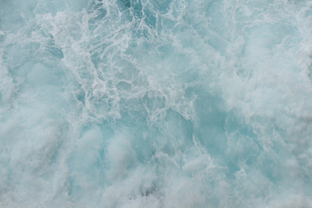 beating the rock sea wave. extreme sportsの写真素材