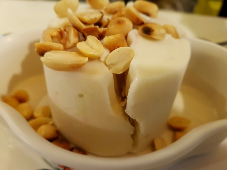 Coconut Ice creamの写真素材