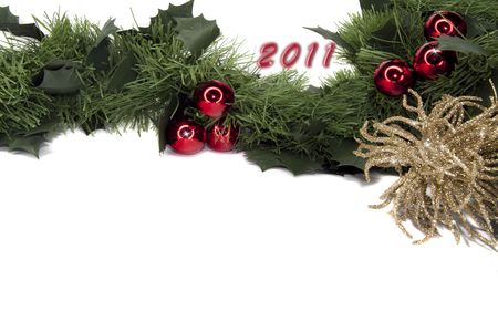 2011 new year gerland frameの写真素材