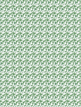 Green background is painted with texture weave in green and white.  Texture resembles old english upholstery fabric.の写真素材