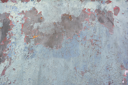 Old crack metal texture background.