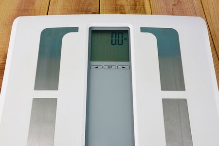 Digital weight scale.