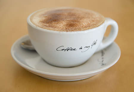 Coffee is my lifeの写真素材