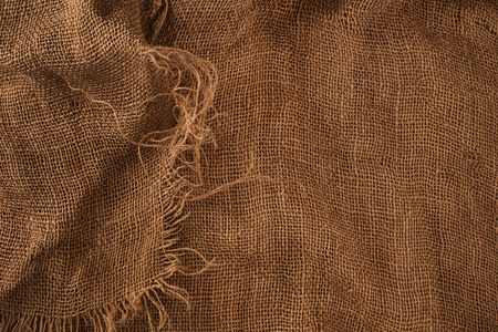 Texture of the old burlap.の写真素材