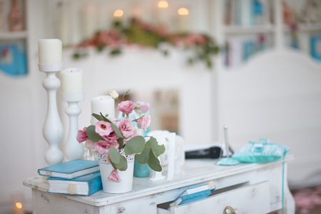 Beautiful wedding interior room.の写真素材