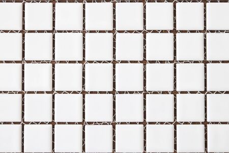 White tile floorの写真素材