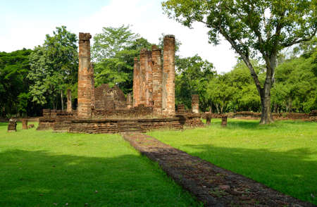 Historical Park in Thailandの写真素材