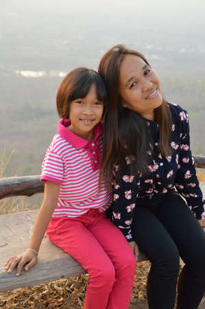 asian family travelの写真素材