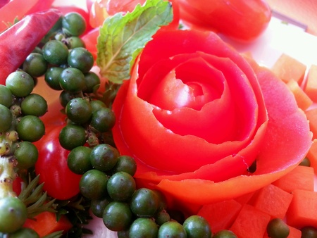 Rose from tomatoの素材
